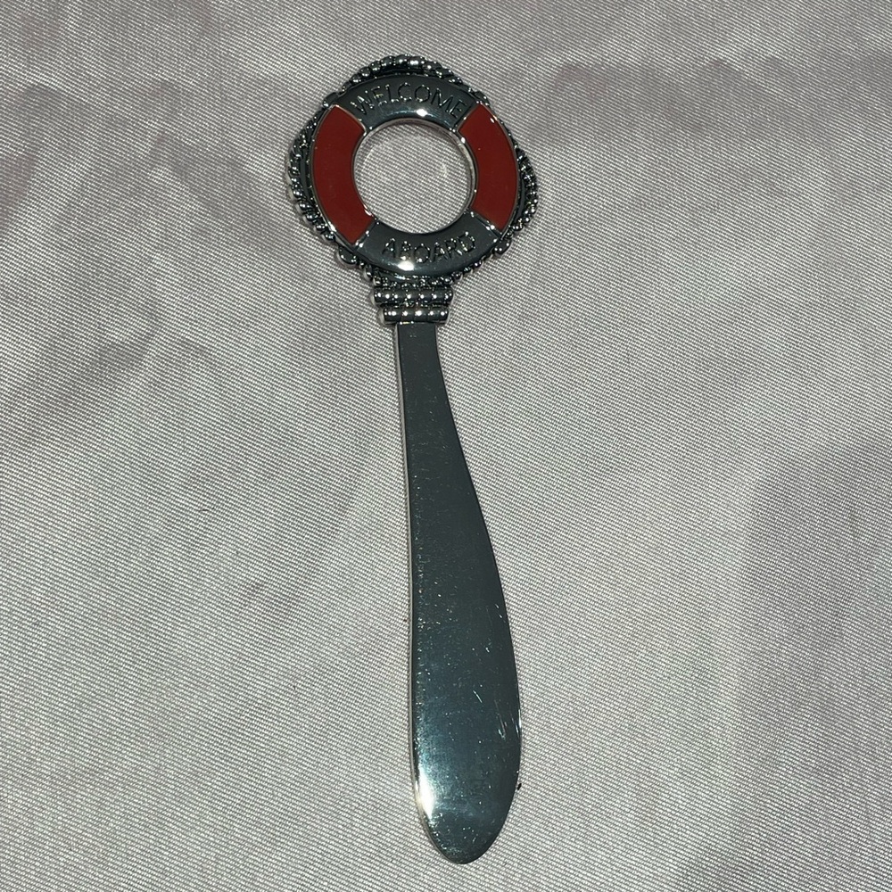 Nautical Letter Opener- “Welcome Aboard” Life Preserver Design